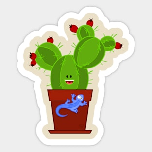 my dear cactus Sticker